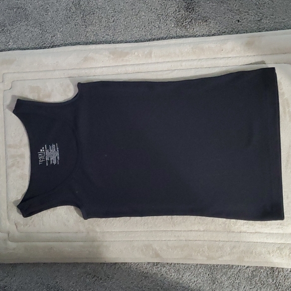 Time and Tru Tops - Women's Time&Tru Black Tanktop